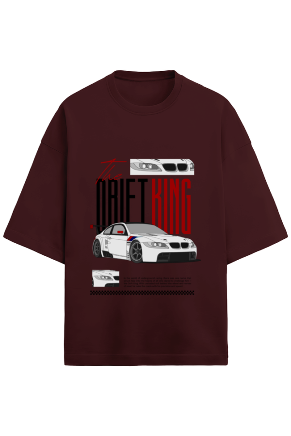 RedAura Terry Cotton Oversized Tee | REDAURA - Image 5