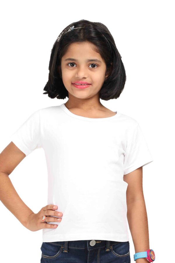 Red Aura Girl Classic Crew T-Shirt - Image 7